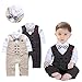 cool elves - Jumpsuit Préncipe Ropa Bebés Niñas de Bautizo Mono Largo...