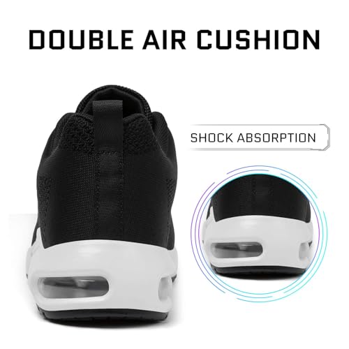 Image of Mishansha Womens Sneakers Air Cushion Running Tennis Shoes Women Lightweight Arch Support Walking Shoes