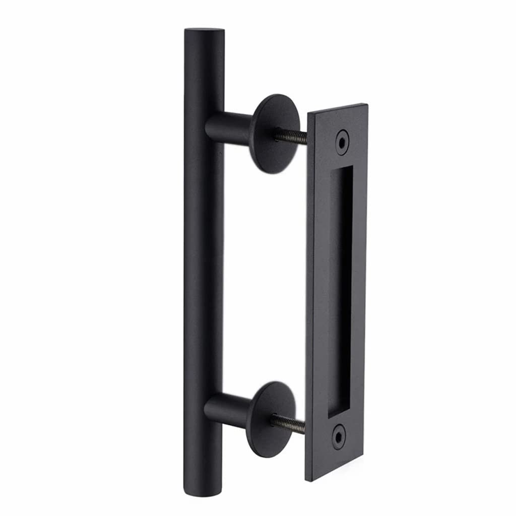 Poignée de porte coulissante en acier inoxydable au design épuré pour intérieur