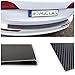 Produktbild BOMICLAS Ladekantenschutz Stoßstangenschutz 5D Carbon auf Aluminium mit Abkantung - Tiguan AD1