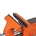 Pony Tools 24545 4-1/2in. Light Duty Bench Vise with Swivel Base, Orange