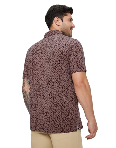 M MAELREG Polo Shirts for Men Collared Casual Print Lightweight Moisture Wicking Dry Fit Summer Golf Polos for Men — view 3