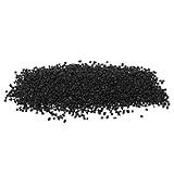 BESTonZON Grava Negra Triturada para Acuario 500g Guijarros Pequeños Decorativos para Peceras y Macetas Sustrato Seguro para Agua Dulce y Salada Piedras para Paisajismo y Decoración