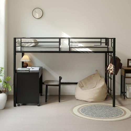 ���t�g�x�b�h ��l�p loft bed ���t�g �x�b�h �V���O�� �V�X�e���x�b�h ���[�^�C�v �Z�~�_�u�� �q�� �K�i �n�C�^�C�v �ω׏d150kg ���[ ��l��炵 �X�`�[�� (�S�[���f���I�[�N)