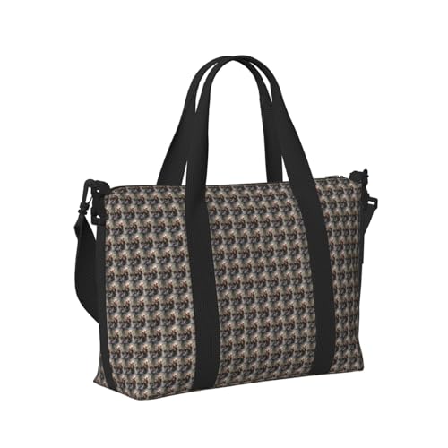 Sac de voyage imprimé Père Noël mixte bagage cabine polyvalent - 2
