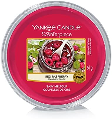 Yankee Candle Scenterpiece Easy Wax MeltCups | Red Raspberry | Wax Melts for Electric Warmers | Lasts up to 24 Hours