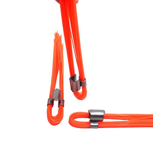 Swanson Tool Co Mwr61000 6 Inch Marking Whiskers For Marking Landscape, Sprinklers, Fencing, Grading And More, Red, 25 Pack #TOP5