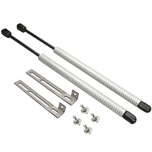 para Cupra para Formentor 2020-2023 Capó Delantero Puntales Gas Amortiguador Varilla Apoyo Accesorios Pistón Amortiguador Muelle Neumático(Plata)