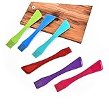 Mikikit 2stücke Silikon-backpinsel Mit Doppelkopf-Design Spatel Und Pinsel in Einem Zum...