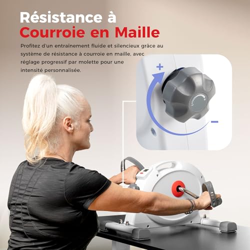 Mini-pédalier double fonction pour le bien-être des aînés - 5