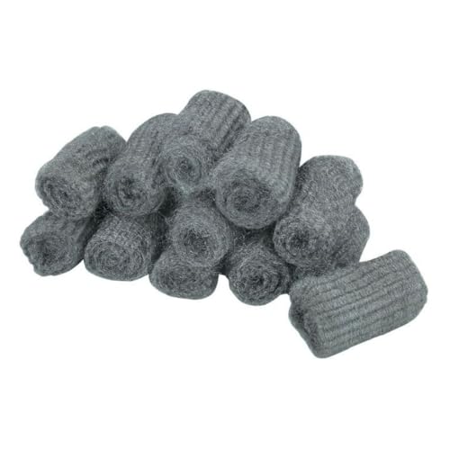 Lana de Acero Rollitos Fontan 150gr, Pulidora Suelos Lana de Acero 0000 para Limpia Metales con un Manejo Fácil y como Lijas para Madera BARLESA