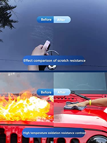 Xjim Car Coating Agent Nano Hand Spray Crystal Car Paint Waxing Glazing Crystal Liquid Spray, 3 In 1 Ceramic Car Coating Spray, 3 In 1 High Protection Quick Car Coating Spray (2Pcs) #TOP5