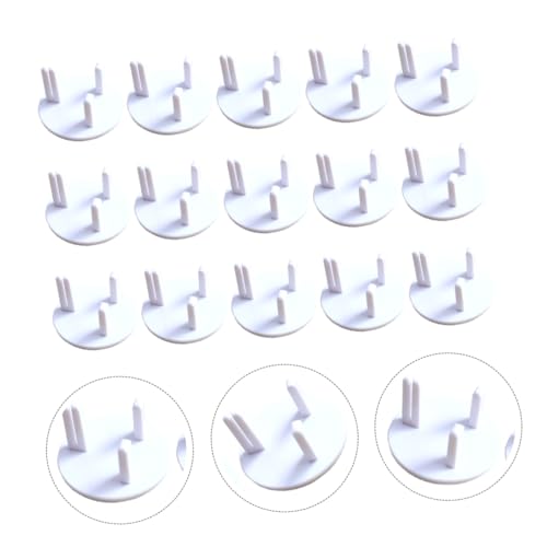 Toddmomy 15pcs Baby Safety Outlet Cover Anti-Shock Protective Cover Made of Safe Materials Suitable for Home Office