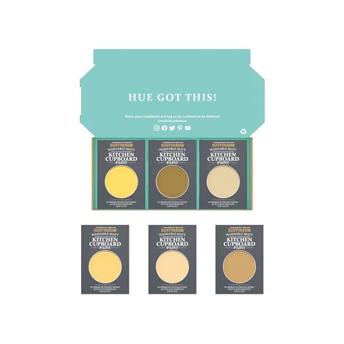 Rust-Oleum Kitchen Cupboard Paint in Matt Finish – Warming Yellows Tester Box