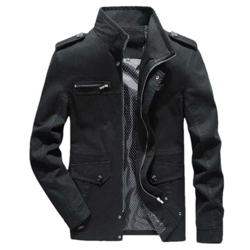 Vestes décontractées pour hommes manteaux d'extérieur en coton pur automne