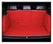 Produktbild Auto Leder Kofferraummatte Für MG4 Für EV Für MG 4 EV EH32 Electric Hatchback 2022 2023 Kofferraummatten Wasserdichtes Zubehör Trunk Boot Mats Schutzpolster (Color : Racing Red, Größe : 1)