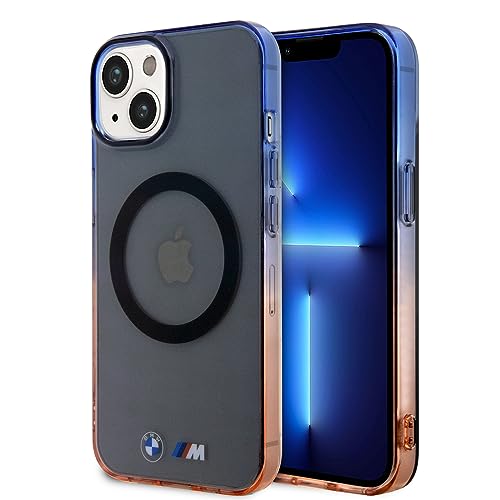 BMW BMHMP14MHTGE Coque Rigide pour iPhone 14 Plus 6,7" Gris