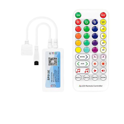 Contrôleur de musique intelligent SP514E RGBW pour ruban LED 5-24V - 2