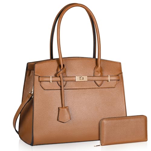 Designer Classic Top Handbags For women, Shoulder Purses For Ladies, Adjustable Strap Work Satchel with Wallet