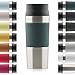 Blumtal Vaso Térmico Café - Termo de café para llevar a prueba de fugas, apto para bebidas frías y calientes, con práctico cierre Quick Press, Libre de BPA, Verde Oscuro, 350ml