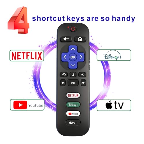 B Brainice Replacement Universal Remote for All Roku TV (2-Pack) - image 5