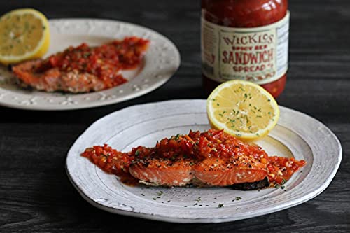 Wickles Spicy Red Sandwich Spread, 16 oz (Pack - 6) - Thumbnail 3