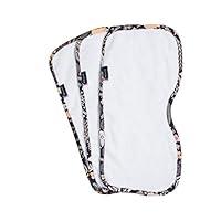 Algopix Similar Product 15 - Bebe au Lait Cotton Burp Cloth Set 