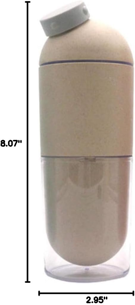 Creative Wheat Straw With The Hand Cup Student Sports Water Cup Couple Portable Environmental Protection Cup