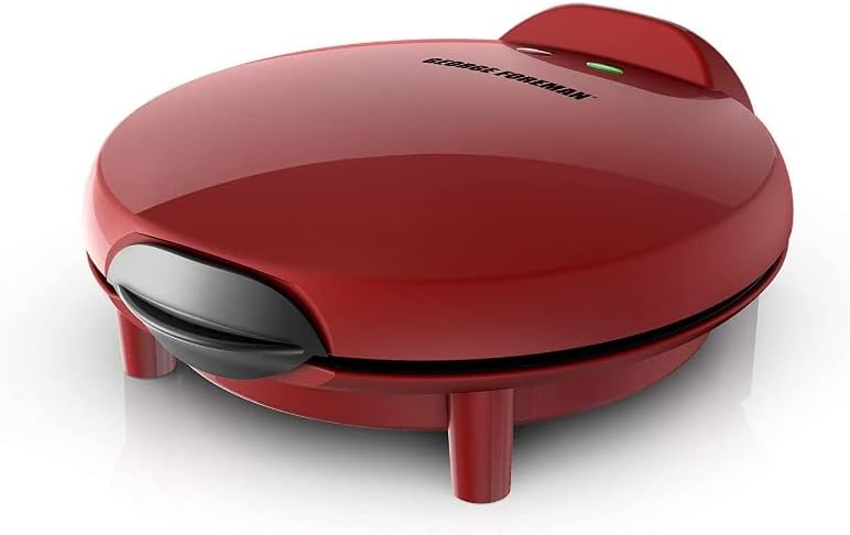 George Foreman Electric Quesadilla Maker, Red, GFQ001 (Limited Edition)