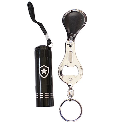 Lanterna + Cortador de Unha Oficial - Botafogo