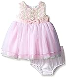 Little Me Baby Girls' Mesh Dress and Panty Set
