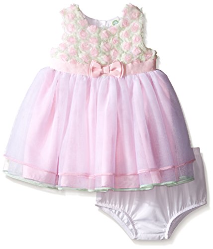 Little Me Baby Girls' Mesh Dress and Panty Set
