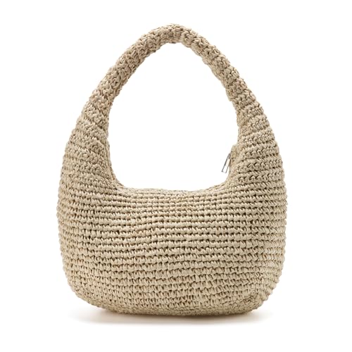 Crescent purse and dumpling bag for women