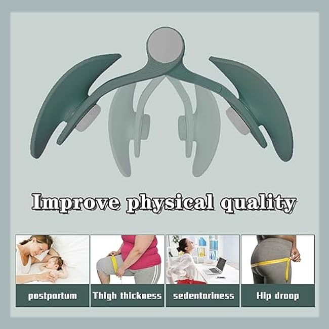 ALOLNLU/ Toner Training, Thigh Training Equipment, Inner Thigh Exercise Equipment, Kegel Sports Equipment, Pelvic Floor Coach, Men and Women