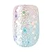 KISS Gel Fantasy Allure Press On Nails, Ready to Wear, 3D Design, Waterproof, Pink Gel Nail Glue 0.07 Oz. (2g), Manicure Stick & Mini File, 28 Count