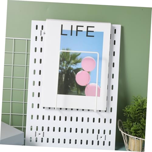 Support de mur pour pegboard et étagère de rangement ajustable de bureau Mobestech - 4