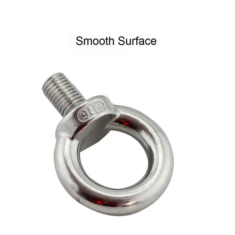 Tornillo con argolla M10 de acero inoxidable 304 resistente para elevación de cables 4