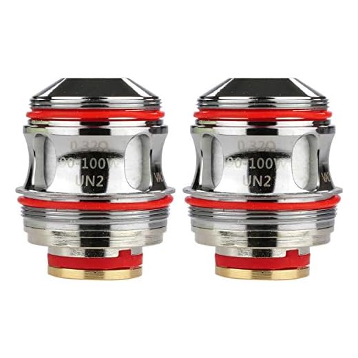 Uwell UN2 Mesh Coils (0,32 Ohm), Verdampferköpfe für e-Zigarette, 2 Stück