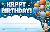 Teacher Created Resources Outer Space Crew Happy Birthday Awards (TCR9350)