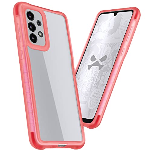 Image of Ghostek Covert Samsung A03s Case with Clear Slim Fit Design and Anti-Slip Grip Bumper Premium Shockproof Protection Thin Protective Phone Cover Designed for 2021 Samsung Galaxy A03s (6.5 Inch) (Pink)