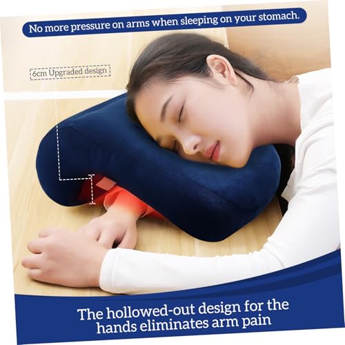 Almohada ergonómica para descanso con material transpirable miniatura 4