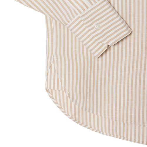 Image of Lacoste Womens Oversized Linen Blend Shirt