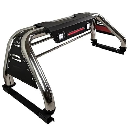LFAMZO Sport Roll Cage with Integrated Door Bars | Compatible for Toyota Hilux Revo 2020+, Ford Ranger & F150 | 4x4 Off-Road Anti-Roll Protection