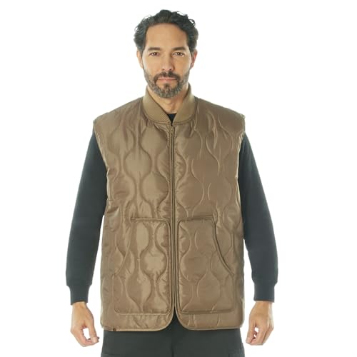 Woobie Gilet matelassé sans manches Rothco veste outdoor homme sans manche kaki