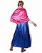 Funna Princess Costume for Women Dress Adult Halloween Cosplay with Capes, Large