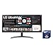 LG Electronics 34WP500-B 86,7 cm (34 Zoll) UltraWide Monitor (Full HD, IPS-Panel, 21:9-Format), schwarz