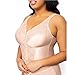 Exquisite Form womens Fully Front Close Longline Lace Posture Bra, Rose Beige, 38B US