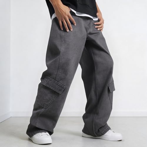 Jeans homme regular en denim léger d'été pour le travail - 2