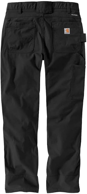Carhartt Herren Work Utility Pants Relaxed Straight Steel Rugged Flex™ Ripstop Double-Front Dungaree
