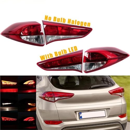 Feu arrière LED cassé Hyundai Tucson solution remplacement intérieur droit - 7